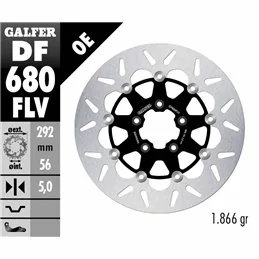 Galfer DF680FLV Disco de Freno Wave Flotante