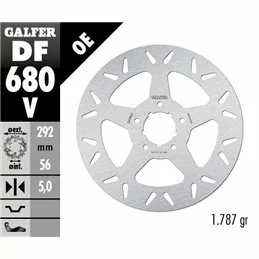 Galfer DF680V Disque De Frein Wave Fixe