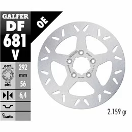 Galfer DF681V Brake Disco Wave Fixed