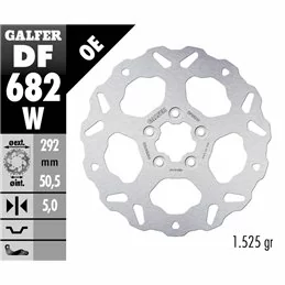 Galfer DF682W Disque De Frein Wave Fixe