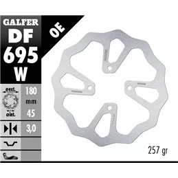 Galfer DF695W Bremsscheibe Wave Fixiert