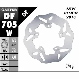 Galfer DF705W Brake Disco Wave Fixed