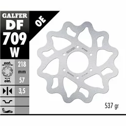 Galfer DF709W Bremsscheibe Wave Fixiert