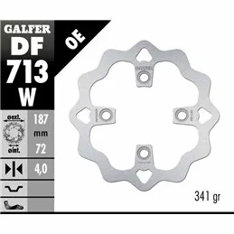 Galfer DF713W Disque De Frein Wave Fixe