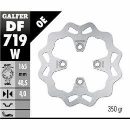 Galfer DF719W Brake Disco Wave Fixed