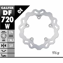 Galfer DF720W Brake Disco Wave Fixed