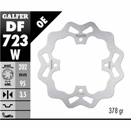 Galfer DF723W Bremsscheibe Wave Fixiert