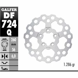 Galfer DF724Q Bremsscheibe Wave Fixiert