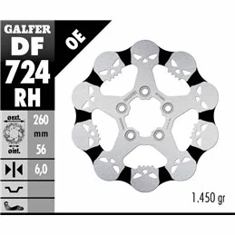 Galfer DF724RH Brake Disco Wave Fixed