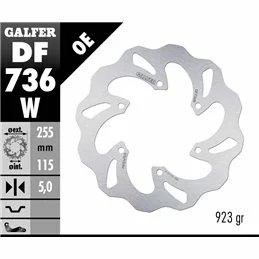 Galfer DF736W Brake Disco Wave Fixed