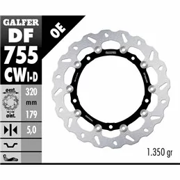 Galfer DF755CWD Bremsscheibe Wave Schwimmend