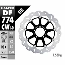 Galfer DF774CWD Disco Freno Wave Flottante