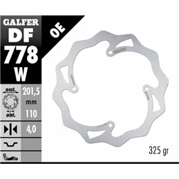 Galfer DF778W Brake Disco Wave Fixed