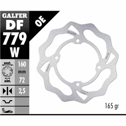 Galfer DF779W Brake Disco Wave Fixed