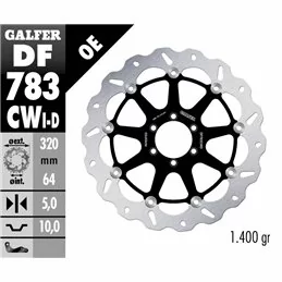 Galfer DF783CWD Bremsscheibe Wave Schwimmend