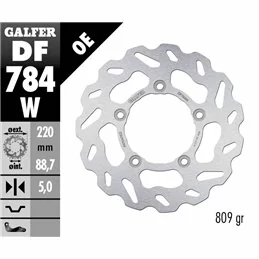 Galfer DF784W Bremsscheibe Wave Fixiert