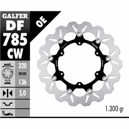 Galfer DF785CW Disco de Freno Wave Flotante