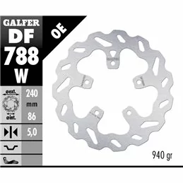 Galfer DF788W Disco Freno Wave Fisso