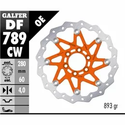 Galfer DF789CW Brake Disc Wave Floating