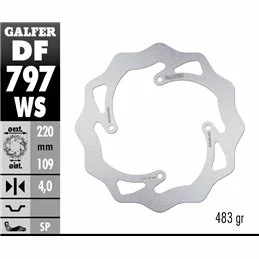 Galfer DF797WS Bremsscheibe Wave Fixiert