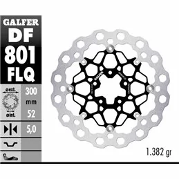 Galfer DF801FLQ Bremsscheibe Wave Schwimmend