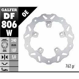 Galfer DF806W Disque De Frein Wave Fixe