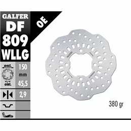 Galfer DF809WLLG Disco De Frebo Wave Fijo