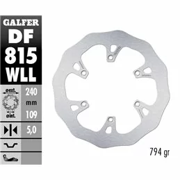 Galfer DF815WLL Bremsscheibe Wave Fixiert