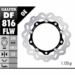 Galfer DF816FLW Bremsscheibe Wave Schwimmend