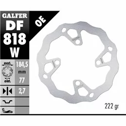 Galfer DF818W Disco De Frebo Wave Fijo