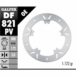 Galfer DF821PV Brake Disc Wave Track