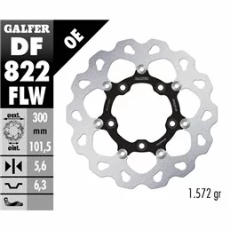 Galfer DF822FLW Brake Disc Wave Floating