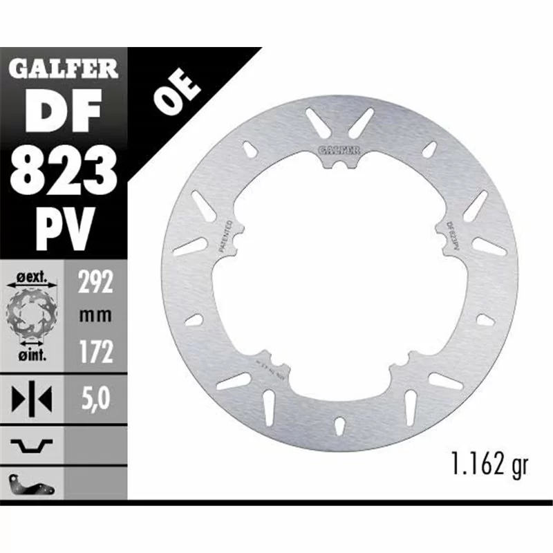 Galfer DF823PV Disco De Freno Wave Track