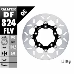 Galfer DF824FLV Brake Disc Wave Floating