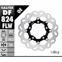 Galfer DF824FLW Disco Freno Wave Flottante