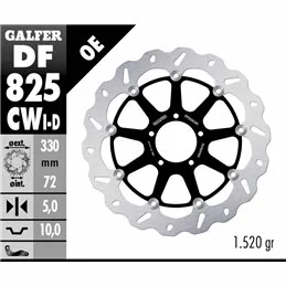 Galfer DF825CWD Brake Disc Wave Floating