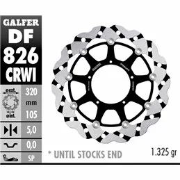 Galfer DF826CRWI Brake Disc Wave Floating