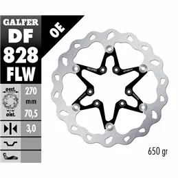 Galfer DF828FLW Bremsscheibe Wave Schwimmend