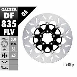 Galfer DF835FLV Bremsscheibe Wave Schwimmend