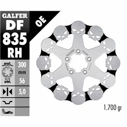 Galfer DF835RH Bremsscheibe Wave Fixiert