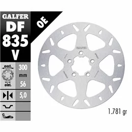 Galfer DF835V Disco Freno Wave Fisso