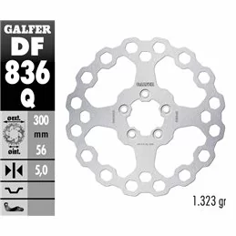 Galfer DF836Q Brake Disco Wave Fixed