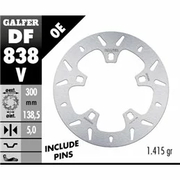 Galfer DF838V Disco De Frebo Wave Fijo