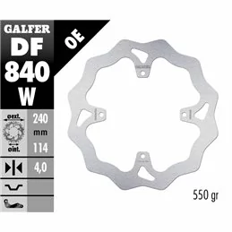 Galfer DF840W Brake Disco Wave Fixed