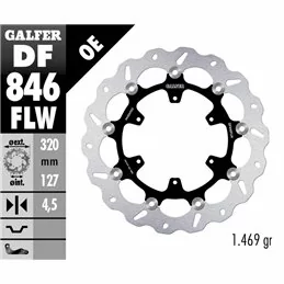 Galfer DF846FLW Brake Disc Wave Floating