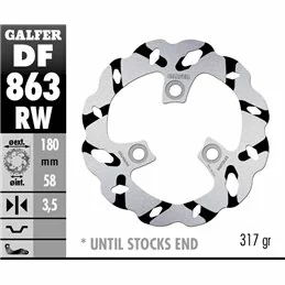 Galfer DF863RW Disco Freno Wave Fisso