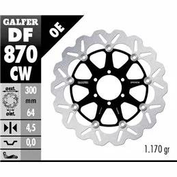 Galfer DF870CW Brake Disc Wave Floating