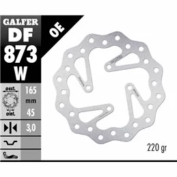 Galfer DF873W Disco Freno Wave Fisso