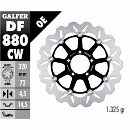 Galfer DF880CW Disco de Freno Wave Flotante