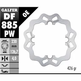 Galfer DF885PW Disco Freno Wave Track